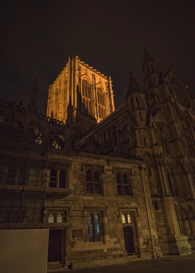 Minster bei Nacht
